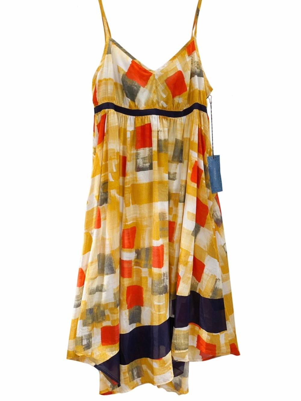 NWT Vera Bradley Sleeveless Sundress Boho Abstract Print Dress Size S - Picture 2 of 7